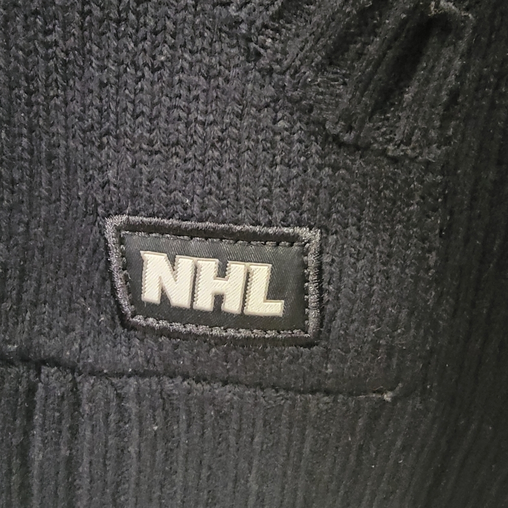 NHL by ILANCO Ottawa Senators Knit Hoodie Black Sens Pullover Sweater Me… - Picture 12 of 16